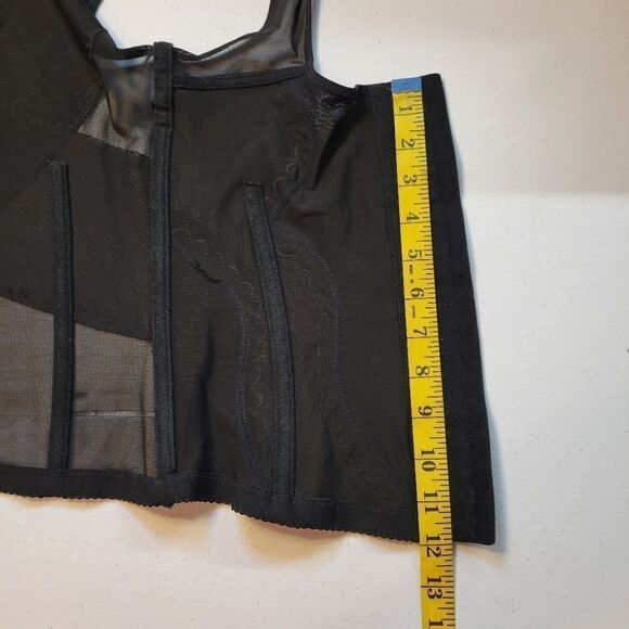 Black Underbust front closure shapewear Women's Size XL - Picture 10 of 14
